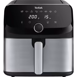 Tefal Easy Fry Mega EY855D10 friggitrice Singolo 7,5 L Indipendente 2020 W Friggitrice ad aria calda Nero, Acciaio inox