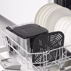 Tefal Easy Fry Mega EY855D10 friggitrice Singolo 7,5 L Indipendente 2020 W Friggitrice ad aria calda Nero, Acciaio inox - Vista aggiuntiva 4
