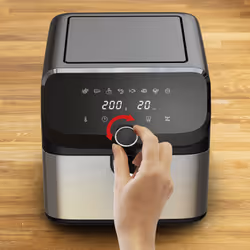 Tefal Easy Fry Mega EY855D10 friggitrice Singolo 7,5 L Indipendente 2020 W Friggitrice ad aria calda Nero, Acciaio inox - Vista aggiuntiva 6