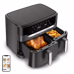 Moulinex EZ942HF0 friggitrice Doppia 11 L Indipendente 2020 W Friggitrice ad aria calda Antracite