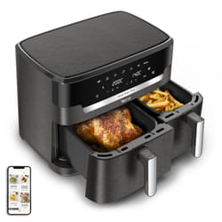 Tefal Easy Fry Dual XXL EY942HE0 friggitrice Doppia 11 L Indipendente 2020 W Friggitrice ad aria calda Grigio