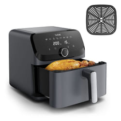 Tefal Easy Fry Mega EY855BE0 friggitrice Singolo 7,5 L Indipendente 2020 W Friggitrice ad aria calda Grigio