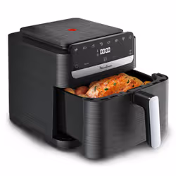 Moulinex Easy Fry Mega Compact EZ8618 Singolo 7,5 L Indipendente 2020 W Friggitrice ad aria calda Nero - Vista aggiuntiva 2