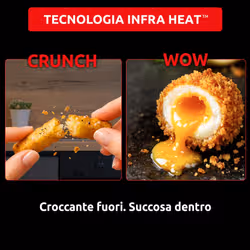 Moulinex Ever Fry XXL Dual, Friggitrice Ad Aria Doppia, Capacità 11L, Cottura Sincronizzata, Tecnologia Infra Heat, - Vista aggiuntiva 3