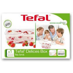 Tefal XF101032 recipiente per cibo Rotondo Scatola 1 L Bianco 1 pz
