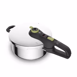 Tefal Secure Trendy YS22Z4, 4 L, Ceramica, Gas, Alogena, Induzione, Piastra sigillata, Acciaio inox, Acciaio inox, 4 L, Plast ...