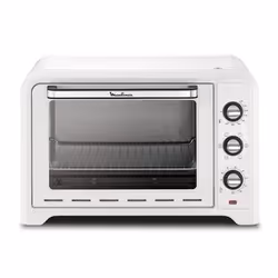 Moulinex OX484100, 39 L, Argento, Bianco, Libera installazione, Manopola, Bianco