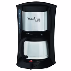 Moulinex Subito, Macchina da caffè con filtro, 0,9 L, Caffè macinato, 800 W, Acciaio inox