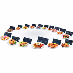 Tefal Snack Collection SW852D tostiera 700 W Nero, Acciaio inox - Vista aggiuntiva 7