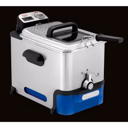 Tefal Oleoclean Pro Inox & Design FR8040 Singolo 3,5 L 2300 W Nero, Acciaio inox - Vista aggiuntiva 4