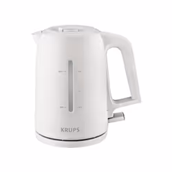 Krups BW2441, 1,6 L, 2200 W, Bianco, Acciaio inox, Indicatore del livello dell'acqua, Filtro