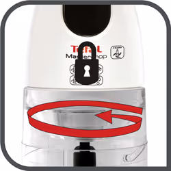Tefal MB450B tritaverdure elettrico 0,5 L 500 W Trasparente, Bianco - Vista aggiuntiva 5
