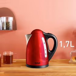 Tefal KI110511 bollitore elettrico 1,7 L 2400 W Nero, Rosso, Acciaio inox - Vista aggiuntiva 5