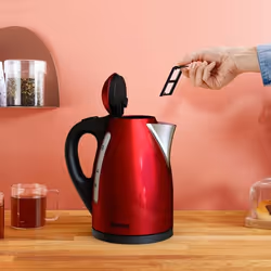 Tefal KI110511 bollitore elettrico 1,7 L 2400 W Nero, Rosso, Acciaio inox - Vista aggiuntiva 7