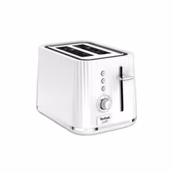 Tefal Loft TT7611, 2 fetta/e, Cromo, Bianco, Pulsanti, Manopola
