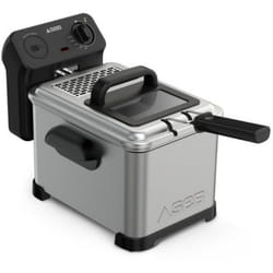 SEB FR506D00 friggitrice Singolo Indipendente 2200 W Nero, Acciaio inox