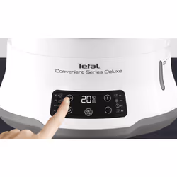 Tefal Convenient Series Deluxe VC502D pentola a vapore 3 cestello/i Superficie piana 900 W Acciaio inox, Bianco - Vista aggiuntiva 4