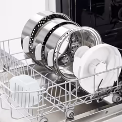 Tefal Convenient Series Deluxe VC502D pentola a vapore 3 cestello/i Superficie piana 900 W Acciaio inox, Bianco - Vista aggiuntiva 8