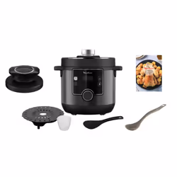 Moulinex CE778810, 7,6 L, 1450 W, Nero, LCD, 6 persona(e), 70 kPa