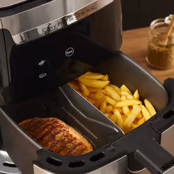 Tefal Easy Fry & Grill EY801D 6,5 L Indipendente 1650 W Friggitrice ad aria calda Acciaio inox - Vista aggiuntiva 6