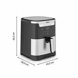 Tefal Easy Fry & Grill EY801D 6,5 L Indipendente 1650 W Friggitrice ad aria calda Acciaio inox - Vista aggiuntiva 8