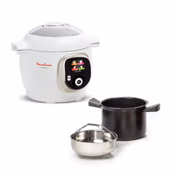 Moulinex Cookeo+ CE85BA 180 ricette, 4 L, 1600 W, Bianco, Plastica, Ceramica, LCD