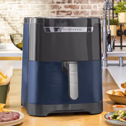Tefal Easy Fry & Grill EY8014 Doppia 6,5 L Indipendente 1830 W Friggitrice ad aria calda Blu - Vista aggiuntiva 4