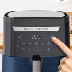 Tefal Easy Fry & Grill EY8014 Doppia 6,5 L Indipendente 1830 W Friggitrice ad aria calda Blu - Vista aggiuntiva 7