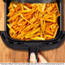 Tefal Easy Fry & Grill EY8014 Doppia 6,5 L Indipendente 1830 W Friggitrice ad aria calda Blu - Vista aggiuntiva 8