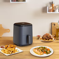 Tefal Easy Fry Max EY245B Singolo 5 L Indipendente 1500 W Friggitrice ad aria calda Grigio - Vista aggiuntiva 5