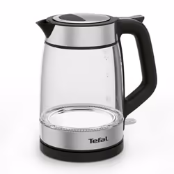 Tefal Glass Kettle KI605830 bollitore elettrico 1,7 L 2200 W Nero, Argento, Trasparente - Vista aggiuntiva 2