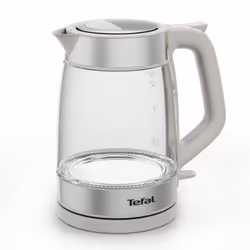 Tefal Glass Kettle KI605B30 bollitore elettrico 1,7 L 2200 W Grigio, Argento, Trasparente - Vista aggiuntiva 2