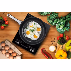 Tefal IH2108E1 piano cottura Nero Superficie piana Piano cottura a induzione 1 Fornello(i) - Vista aggiuntiva 4