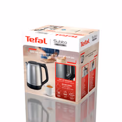 Tefal Subito KO5S0DE0 bollitore elettrico 1,7 L 2400 W Nero, Acciaio inox - Vista aggiuntiva 8