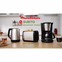 Moulinex LT5S0DE0 tostapane 7 2 fetta/e 1200 W Nero, Acciaio inox - Vista aggiuntiva 8