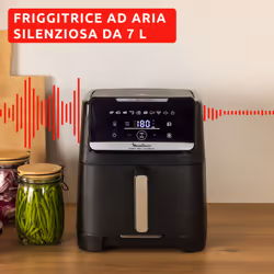 Moulinex EZ8428 Easy Fry Silence 7L, Friggitrice ad aria, Silenziosa, Frontale Rimovibile - Vista aggiuntiva 3