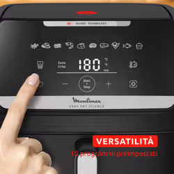 Moulinex EZ8428 Easy Fry Silence 7L, Friggitrice ad aria, Silenziosa, Frontale Rimovibile - Vista aggiuntiva 7
