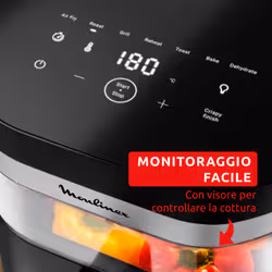 Moulinex Easy Fry Infrared, Friggitrice ad Aria, 7L, Tecnologia Premium Infrared, Cottura Molto Rapida, EZ8328 - Vista aggiuntiva 5