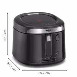 Tefal Vision FF2528E0 friggitrice Singolo 2,1 L Indipendente 1900 W Nero - Vista aggiuntiva 5