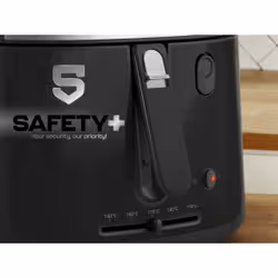 Tefal Vision FF2528E0 friggitrice Singolo 2,1 L Indipendente 1900 W Nero - Vista aggiuntiva 6