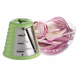 Moulinex Fresh Express DJ755G Affettatutto Grattugia Elettrico, 5 Funzioni di Taglio, 150 W, 1 Liter, 1 Decibel, plastica, Rosso - Vista aggiuntiva 5