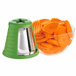 Moulinex Fresh Express DJ755G Affettatutto Grattugia Elettrico, 5 Funzioni di Taglio, 150 W, 1 Liter, 1 Decibel, plastica, Rosso - Vista aggiuntiva 7