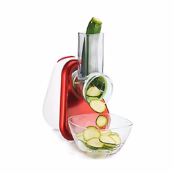Tefal MB756G31 affettatrice Elettrico 150 W Rosso, Bianco - Vista aggiuntiva 4