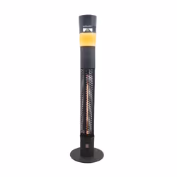 EWT PATIOM, Riscaldatore ambiente elettrico a infrarossi, IP55, Esterno, Pavimento, Nero, Wireless