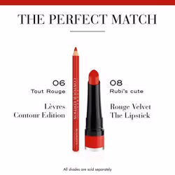 Bourjois Levres Contour Edition 1,14 g 06 Tout Rouge - Vista aggiuntiva 6