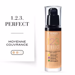 Bourjois 123 Perfect 30ml Flacone a pompa Liquido 55 Dark Beige - Vista aggiuntiva 4