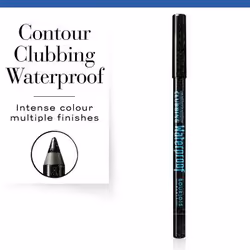 Bourjois Contour Clubbing Waterproof eye pencil 1,2 g Crema 48 Atomic Black - Vista aggiuntiva 4