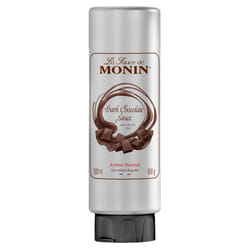 Monin 362001 sciroppo e salsa per dolci Cioccolato fondente 500 ml 650 g Salsa da dessert