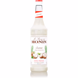 Monin 361007, Sciroppo per dessert, Cocco, 700 ml, Bottiglia, Zucchero, 36 mese(i)