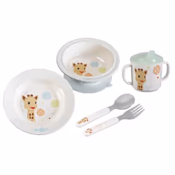 Sophie la girafe 470007 piatti e utensili per bambini 6 mese(i) Multicolore